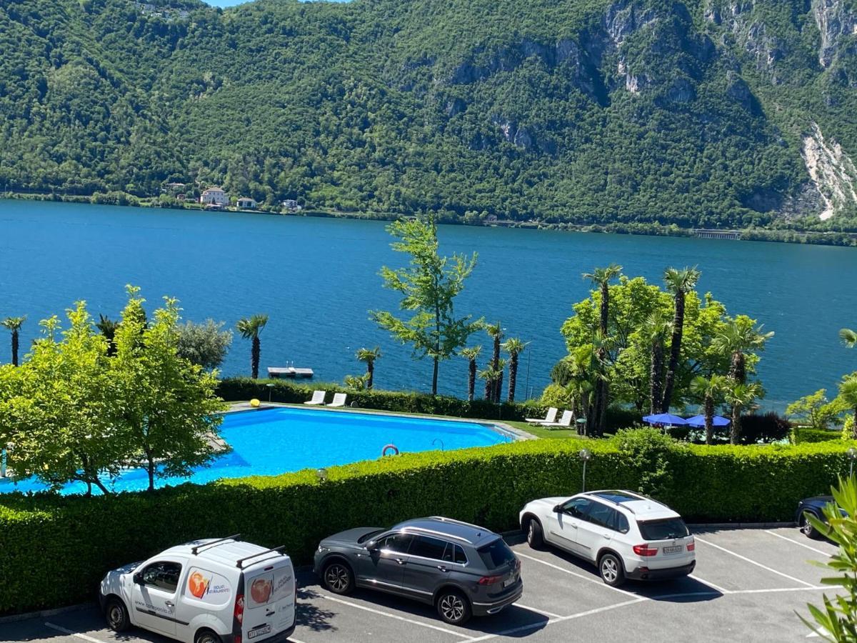 Holiday On The Lake Lugano 6 Bissone Exterior foto