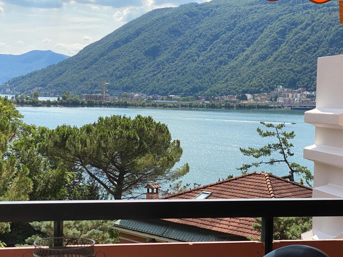 Holiday On The Lake Lugano 6 Bissone Exterior foto