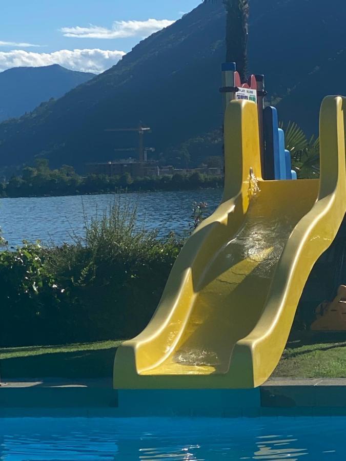 Holiday On The Lake Lugano 6 Bissone Exterior foto