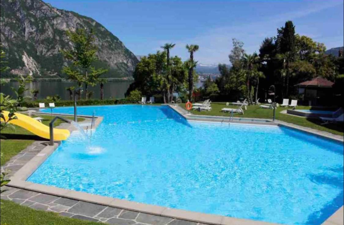 Holiday On The Lake Lugano 6 Bissone Exterior foto